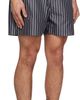 WILLY CHAVARRIA WILLY CHAVARRIA Black & White Willy Woven Boxer Shorts - 2
