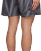 WILLY CHAVARRIA WILLY CHAVARRIA Black & White Willy Woven Boxer Shorts - 3