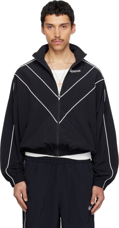 WILLY CHAVARRIA WILLY CHAVARRIA Black Bad Boy Track Jacket