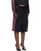 WILLY CHAVARRIA WILLY CHAVARRIA Black 'Casa De Chavarria' Orale Track Shorts - 2