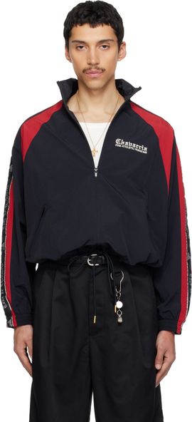 WILLY CHAVARRIA WILLY CHAVARRIA Black Casa De Chavarria Tape Jacket