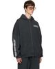 WILLY CHAVARRIA WILLY CHAVARRIA Black 'Chavarria Licensed Designs' Zip Hoodie - 2