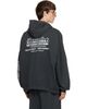 WILLY CHAVARRIA WILLY CHAVARRIA Black 'Chavarria Licensed Designs' Zip Hoodie - 3