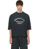 WILLY CHAVARRIA WILLY CHAVARRIA Black 'Community Center' Buffalo T-shirt - 1
