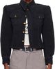 WILLY CHAVARRIA WILLY CHAVARRIA Black Denim Chavela L/S Shirt - 1