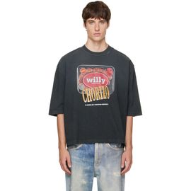WILLY CHAVARRIA WILLY CHAVARRIA Black 'Especial Chorizo' Buffalo T-shirt