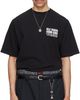 WILLY CHAVARRIA WILLY CHAVARRIA Black 'Fashion Services' T-shirt - 1