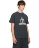 WILLY CHAVARRIA WILLY CHAVARRIA Black 'Leather Daddy' Easy T-shirt - 2