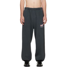 WILLY CHAVARRIA WILLY CHAVARRIA Black 'Plaza Chavarria' Sweatpants