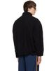 WILLY CHAVARRIA WILLY CHAVARRIA Black Reversible 'Willy' Fleece Jacket - 3
