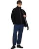 WILLY CHAVARRIA WILLY CHAVARRIA Black Reversible 'Willy' Fleece Jacket - 4