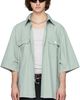 WILLY CHAVARRIA WILLY CHAVARRIA Blue SS Corcoran Shirt - 1