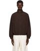 WILLY CHAVARRIA WILLY CHAVARRIA Brown 'Bad Boy' Track Jacket - 1