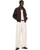 WILLY CHAVARRIA WILLY CHAVARRIA Brown 'Bad Boy' Track Jacket - 4