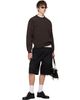 WILLY CHAVARRIA WILLY CHAVARRIA Brown 'Chavarria' Embroidered Sweater - 4