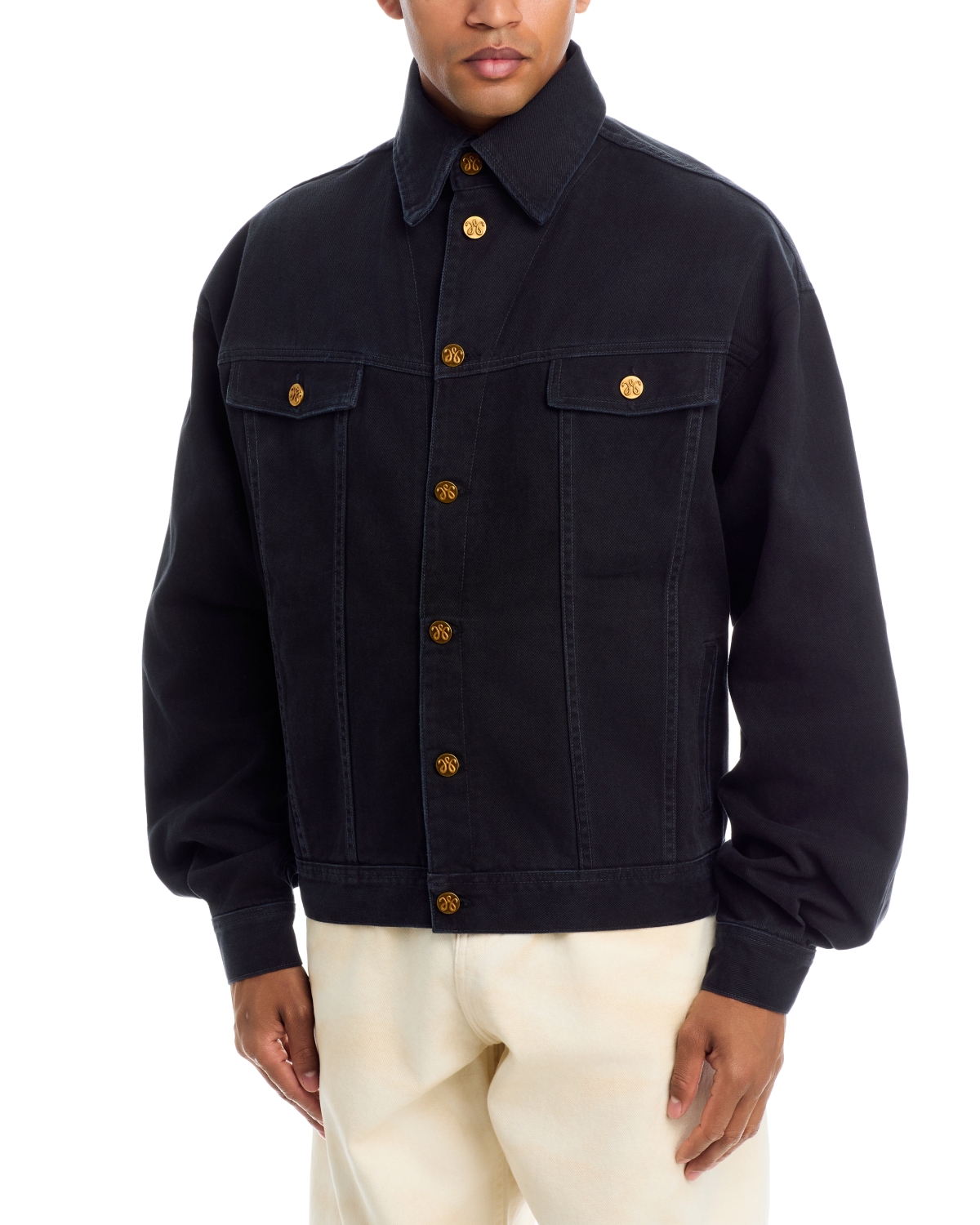 Willy Chavarria - Chachi Denim Trucker Jacket
