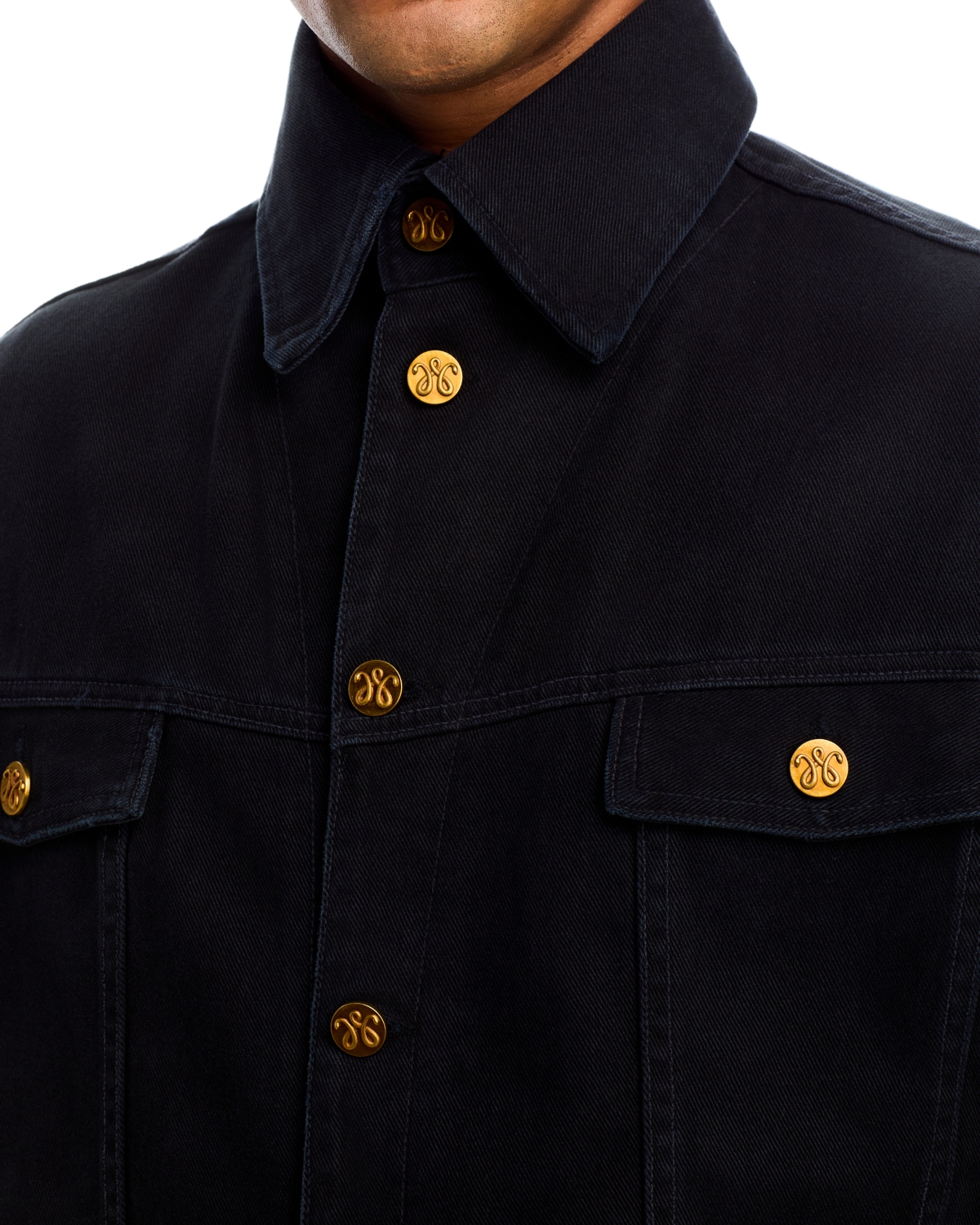 Willy Chavarria - Chachi Denim Trucker Jacket