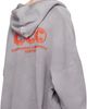WILLY CHAVARRIA WILLY CHAVARRIA Gray 'CCC' Hooligan Zip Through Hoodie - 3