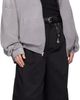 WILLY CHAVARRIA WILLY CHAVARRIA Gray 'CCC' Hooligan Zip Through Hoodie - 4