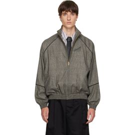 WILLY CHAVARRIA WILLY CHAVARRIA Gray Ruff Rider Track Jacket