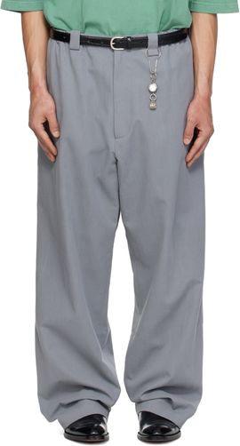 WILLY CHAVARRIA WILLY CHAVARRIA Gray Toluca Trousers