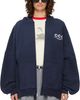 WILLY CHAVARRIA WILLY CHAVARRIA Navy 'CCC' Hooligan Zip Through Hoodie - 1