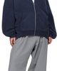 WILLY CHAVARRIA WILLY CHAVARRIA Navy 'CCC' Hooligan Zip Through Hoodie - 4