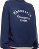 WILLY CHAVARRIA WILLY CHAVARRIA Navy 'Chavarria Community Center' Standard Sweatshirt - 2