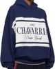 WILLY CHAVARRIA WILLY CHAVARRIA Navy 'Chavarria' Stripe Gilroy Hoodie - 2