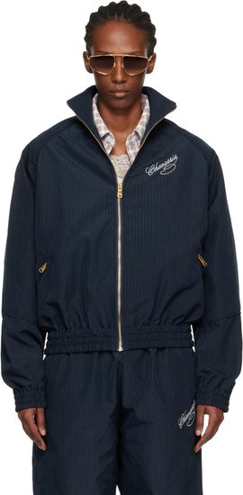 WILLY CHAVARRIA WILLY CHAVARRIA Navy Ruff Rider Track Jacket