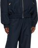 WILLY CHAVARRIA WILLY CHAVARRIA Navy Ruff Rider Track Jacket - 4