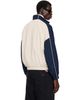 WILLY CHAVARRIA WILLY CHAVARRIA Off-White & Navy 'Bad Boy' Track Jacket - 3