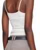 WILLY CHAVARRIA WILLY CHAVARRIA Off-White 'Keep Praying Bitches' Cholita Camisole - 3
