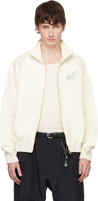 WILLY CHAVARRIA WILLY CHAVARRIA Off-White Ruff Rider Track Jacket