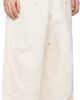 WILLY CHAVARRIA WILLY CHAVARRIA Off-White Stockton Double Knee Trousers - 2