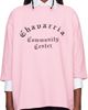 WILLY CHAVARRIA WILLY CHAVARRIA Pink 'Chavarria Community Center' Buffalo T-shirt - 1