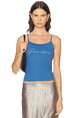 Willy Chavarria Willy Chavarria Princesa Cholita Tank Top