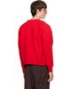 WILLY CHAVARRIA WILLY CHAVARRIA Red 'Diablo' Raglan Standard Sweatshirt - 3