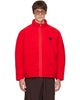 WILLY CHAVARRIA WILLY CHAVARRIA Red Reversible 'Willy' Fleece Jacket - 1