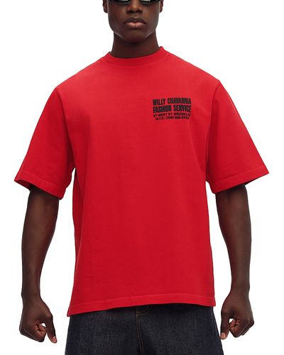 Willy Chavarria Willy Chavarria The Fashion Service Standards Tee
