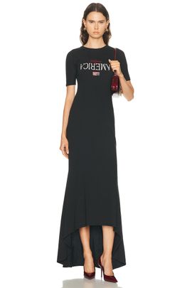 Willy Chavarria Willy Chavarria Welcome To America Jersey Gown