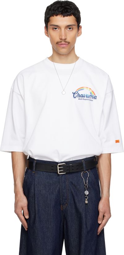 WILLY CHAVARRIA WILLY CHAVARRIA White Fabuloso Buffalo T-shirt