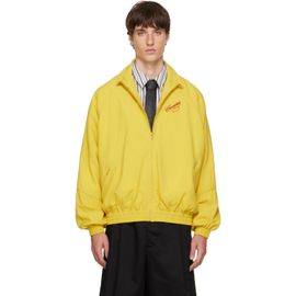 WILLY CHAVARRIA WILLY CHAVARRIA Yellow Ruff Rider Track Jacket