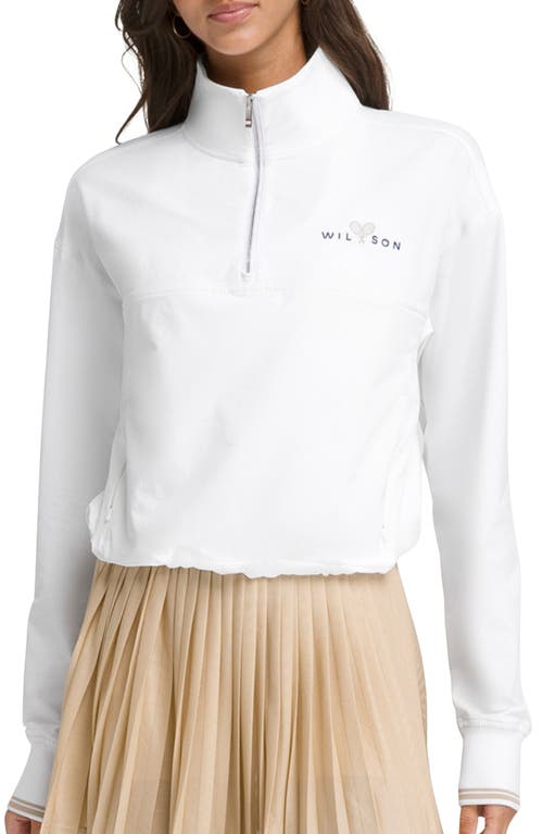 WILSON WILSON Davenport Quarter Zip Sweatshirt