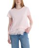 Wilt Clothing Wilt Boxy Mixed Media Hem Tee - 1