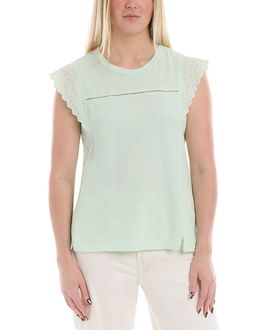 Wilt Clothing Wilt Clothing Eyelet Cap Sleeve Tee