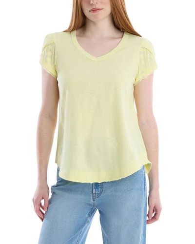 Wilt Clothing Wilt Clothing Eyelet Cap Sleeve Top