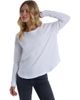 WILT Clothing WILT Clothing Raglan Long Sleeve Tee with Ruffle Detail - 1