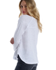 WILT Clothing WILT Clothing Raglan Long Sleeve Tee with Ruffle Detail - 3
