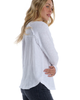 WILT Clothing WILT Clothing Raglan Long Sleeve Tee with Ruffle Detail - 4